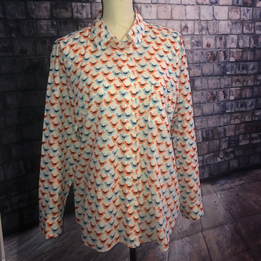 Gap Long sleeve Boyfriend Top